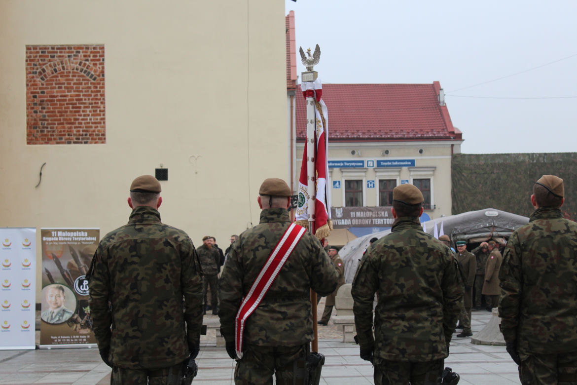 Przysięga wojskowa w Tarnowie