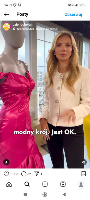 Izabela Janachowska pokazała swoją sukienkę ze studniówki