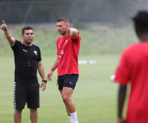 Łukasz Podolski już czaruje w Zabrzu. Tak wyglądał pierwszy trening gwiazdy w Górniku.