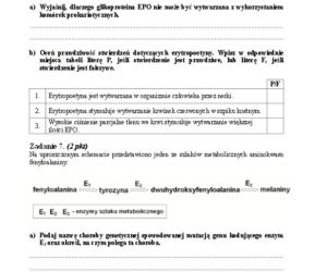 Matura 2013 biologia p. rozszerzony