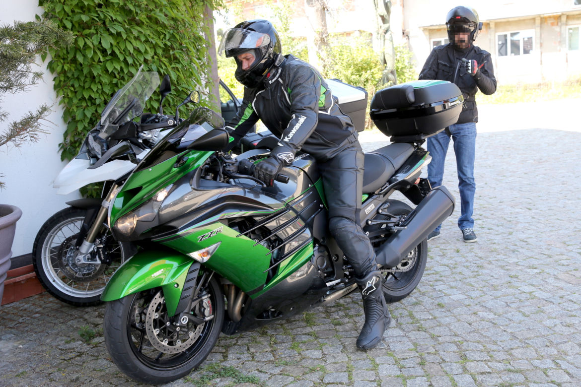 Radek Liszewski na piekielnie szybkim motorze