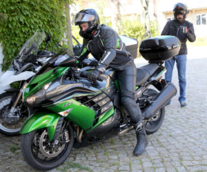 Radek Liszewski na piekielnie szybkim motorze
