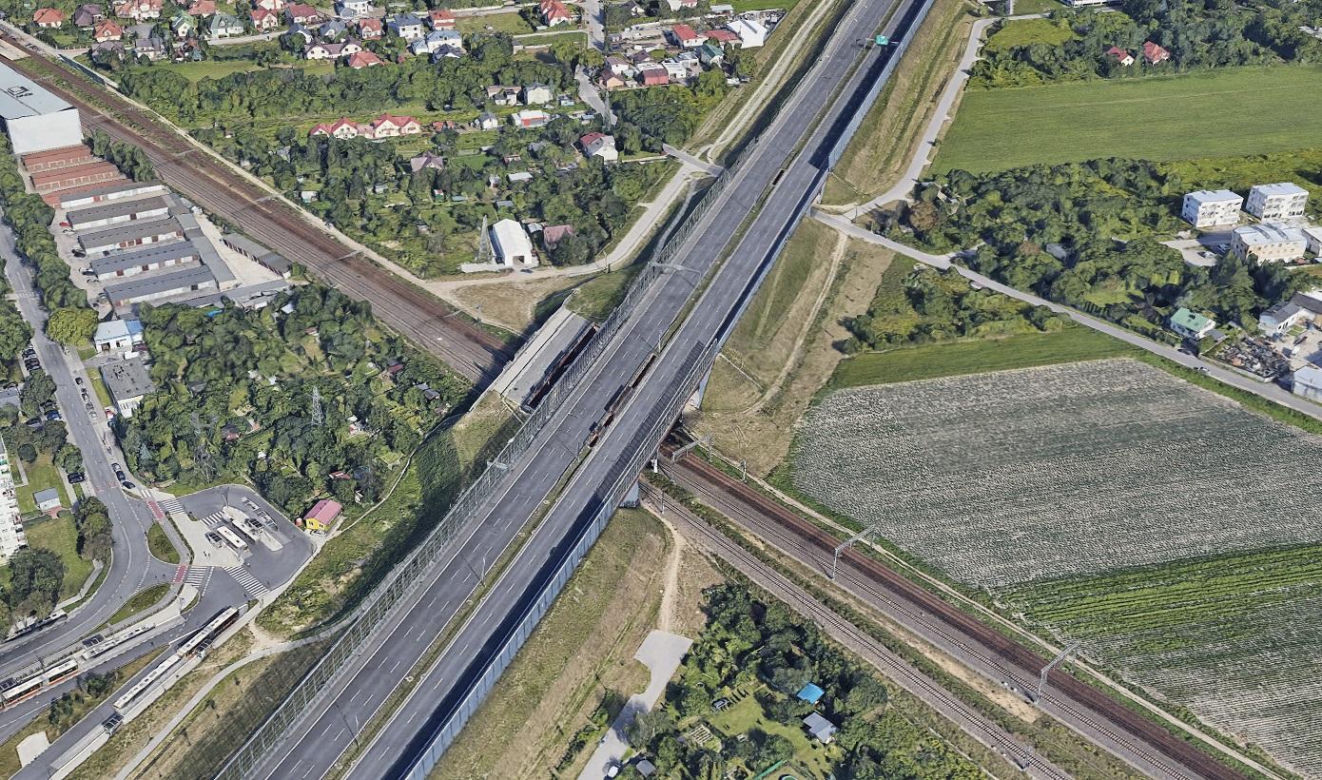 Wiadukt bez dojazdów w Ursusie