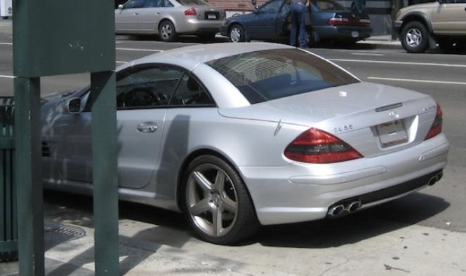 Mercedes SL 55AMG Steve Jobsa