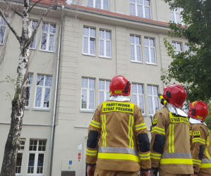 Strażacy przy Szkole Podstawowej nr 3