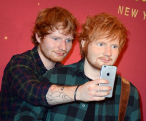 figura woskowa ed sheeran