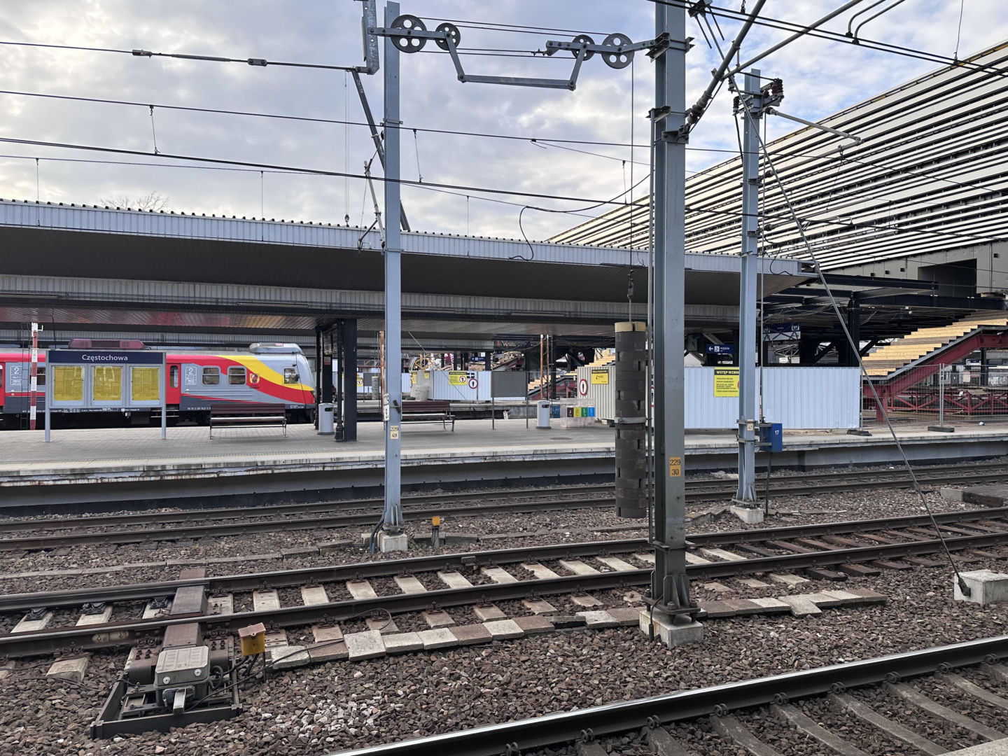 Dworzec kolejowy w Częstochowie