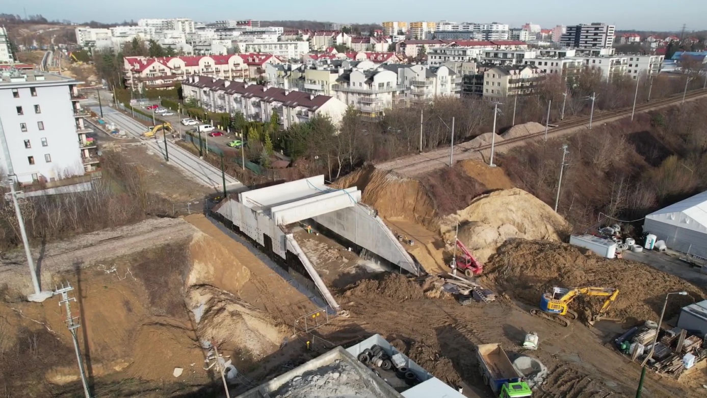 Linia tramwajowa do Górki Narodowej gotowa już w wakacje. Zobaczcie zdjęcia z budowy!