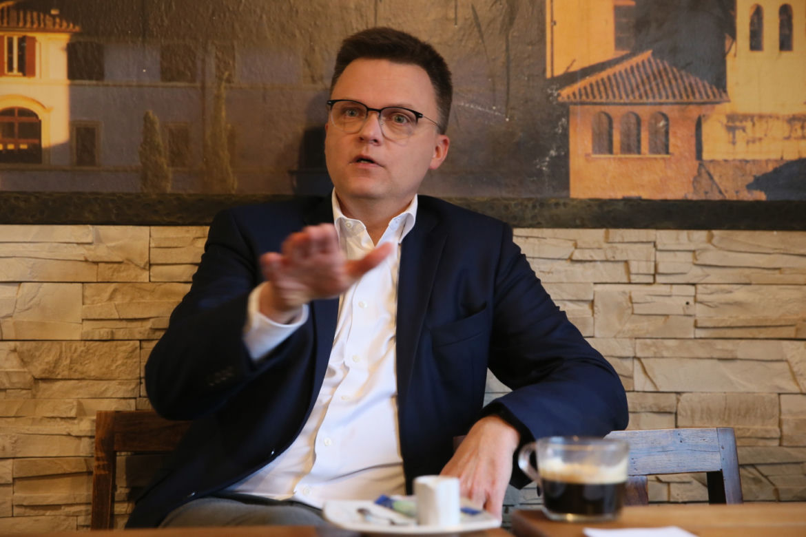 Szymon Hołownia. Mobilna konwencja polityczna, Polska 2050