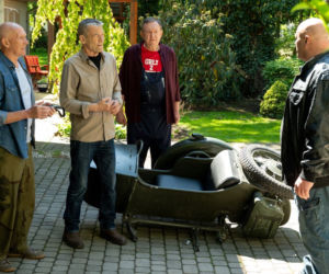 Barwy szczęścia, odc. 2525: Graca (Robert Kalinowski), Tolek (Marek Siudym), Stefan (śp. Krzysztof Kiersznowski), Zdzisio (Zbigniew Buczkowski)