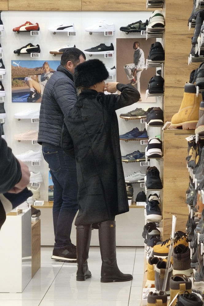 Joanna Racewicz na zakupach