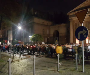 Protest kobiet w Sosnowcu 