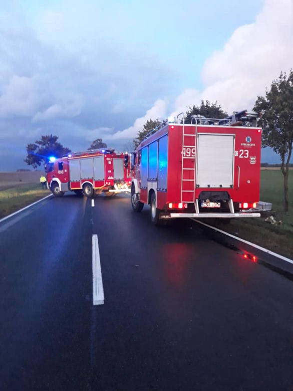 Koszmarny wypadek na DK 10! Auto przewożące lodówki wylądowało w rowie! [ZDJĘCIA] 