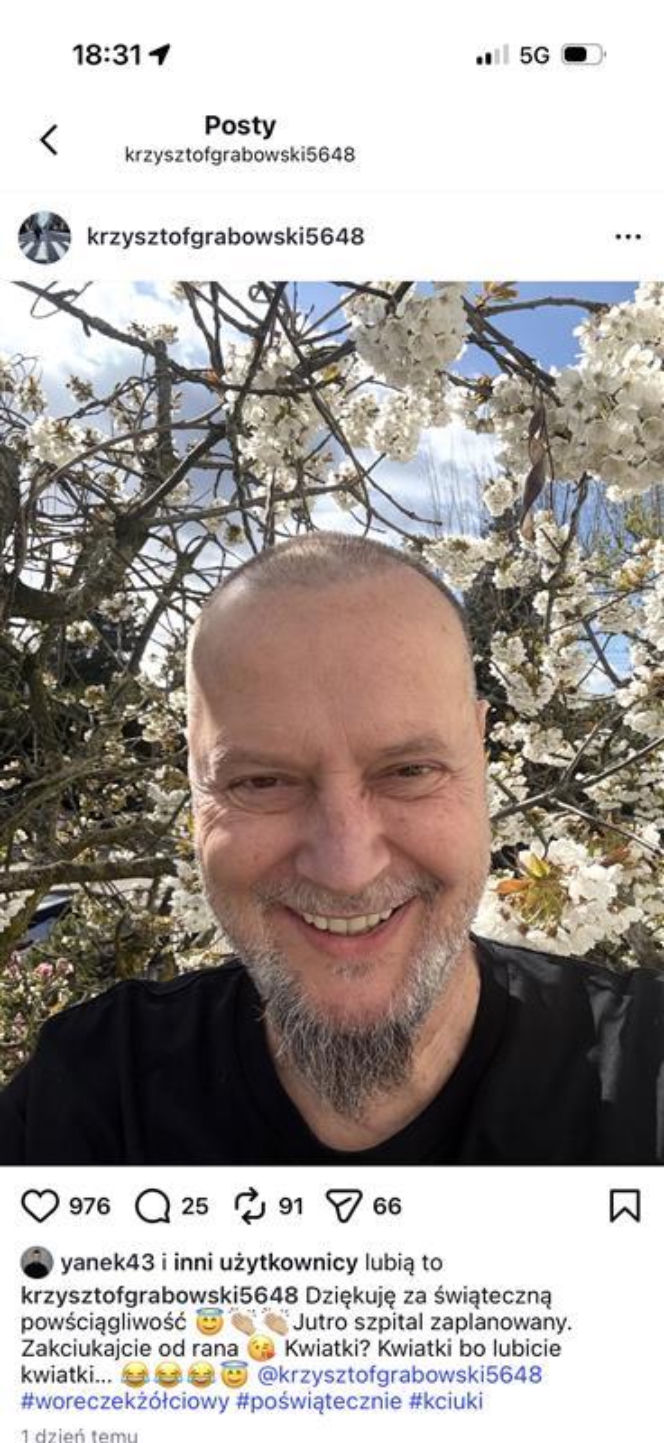 Polski gwiazdor rocka trafił do szpitala. Szokujące doniesienia!