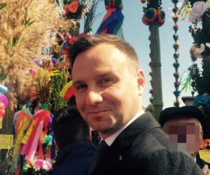 Andrzej Duda palmy