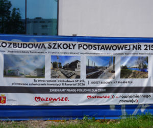 SP 215 na Pradze w remoncie