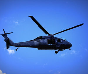 Lublin: Policyjny helikopter krążył nad miastem. Poważne działania policyjnych komandosów 