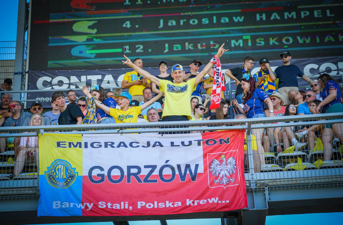 Tak kibicowano podczas derbów Stali Gorzów z Falubazem Zielona Góra