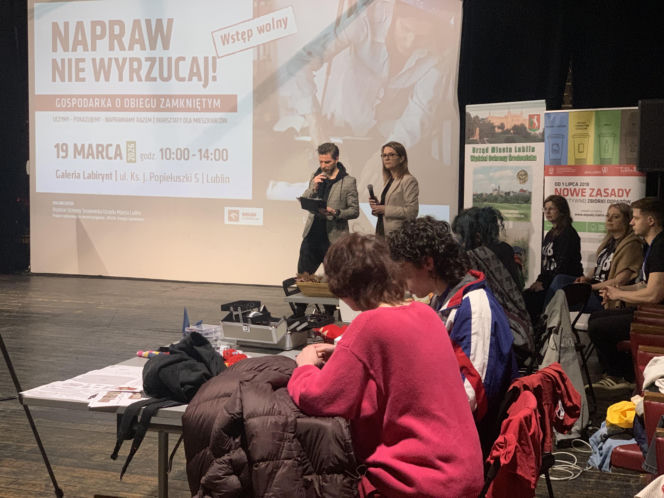 "Napraw, nie wyrzucaj". Lublin zachęca do rozsądnego wyrzucania przedmiotów