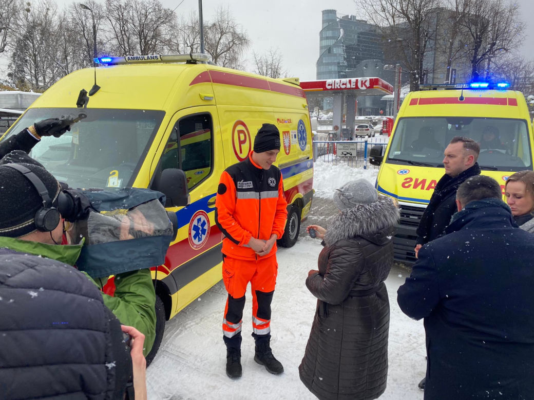 Warszawa: Mazowsze z nowymi karetkami
