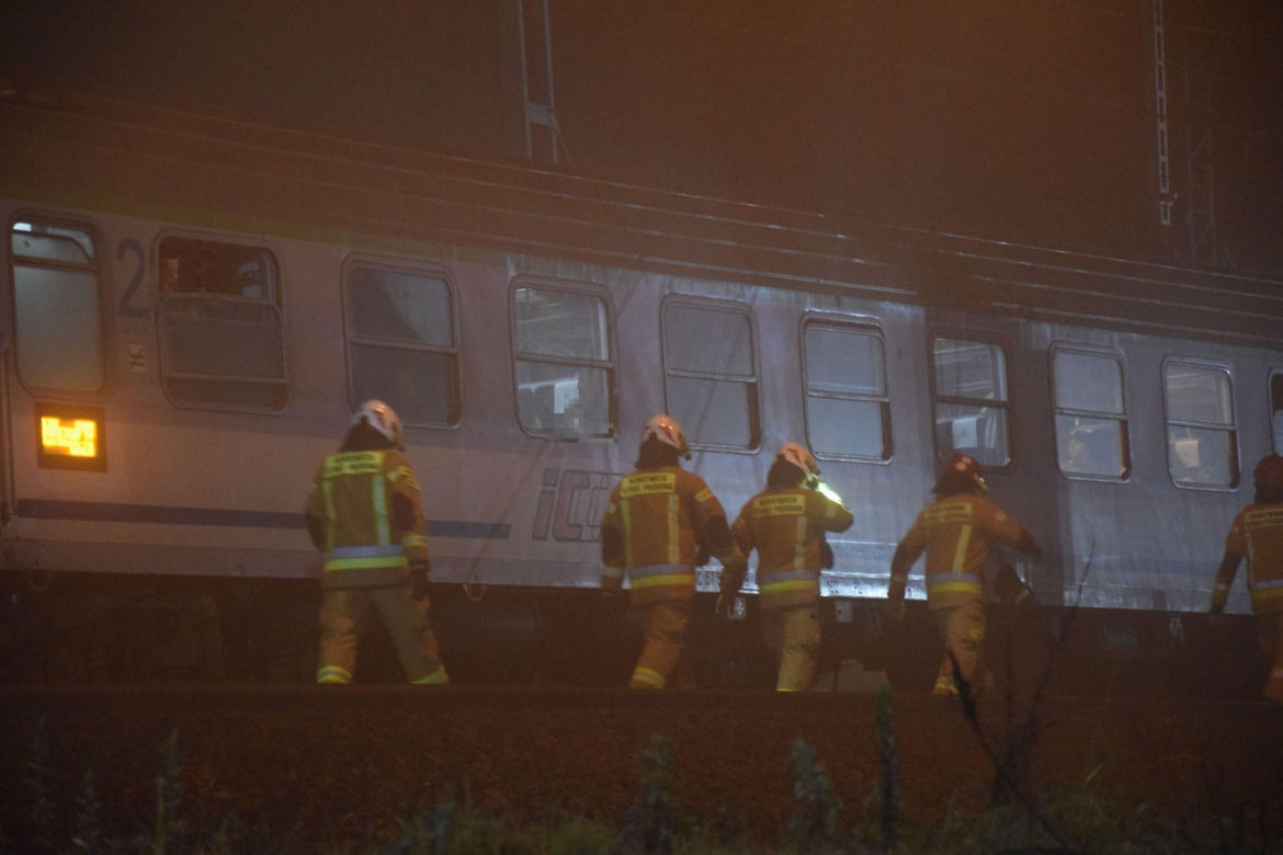 Tragedia w Kościanie. Pociąg potrącił mężczyznę