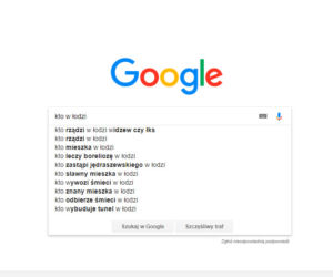 Łódź w Google. Czego szukamy najczęściej?