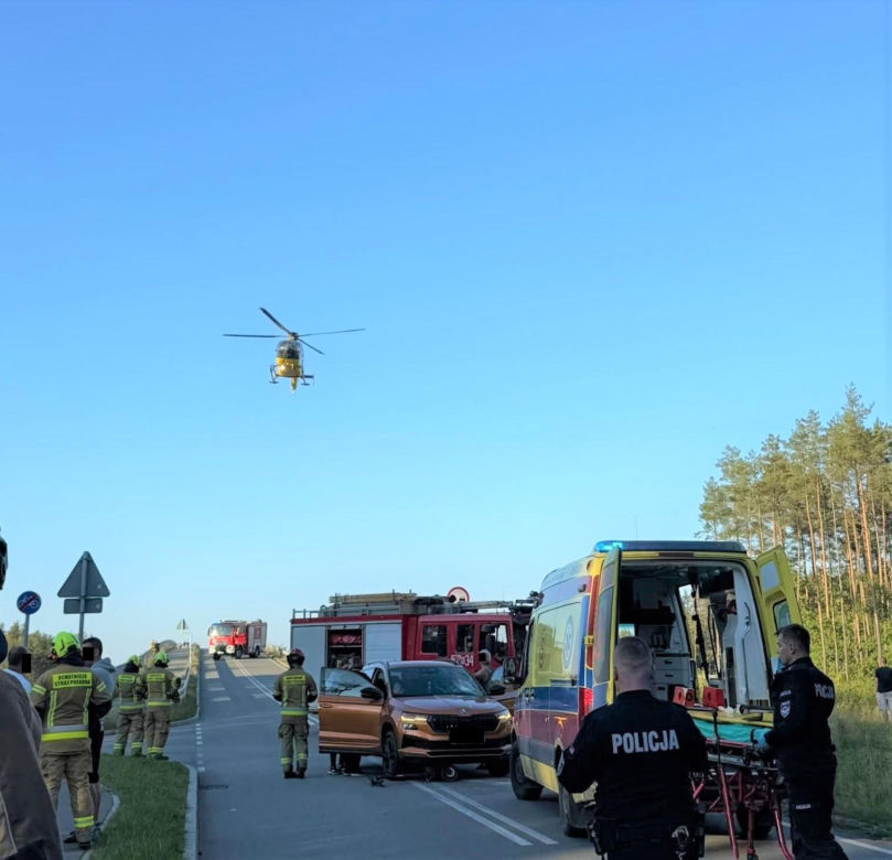 14-latek na hulajnodze zderzył się z samochodem