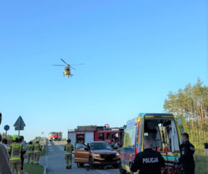 14-latek na hulajnodze zderzył się z samochodem