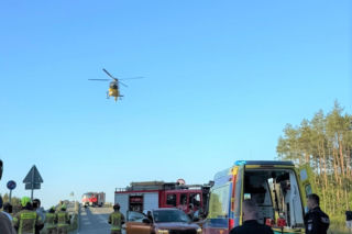 14-latek na hulajnodze zderzył się z samochodem