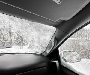 Atak zimy na Warmii i Mazurach