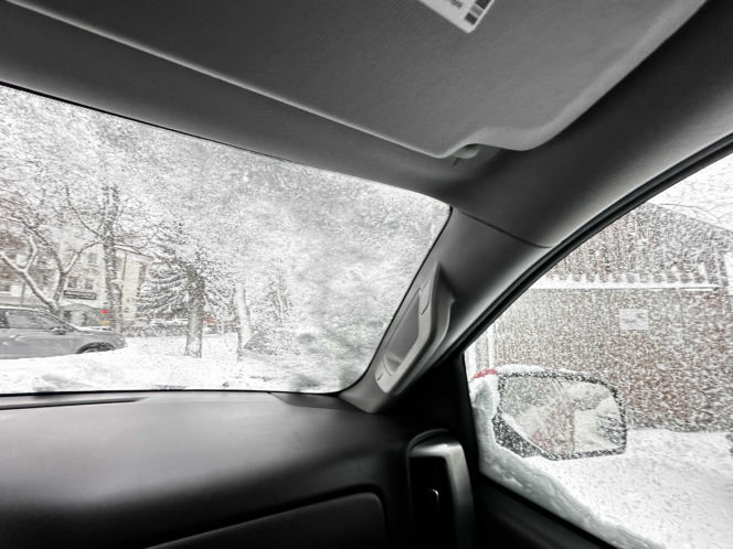 Atak zimy na Warmii i Mazurach