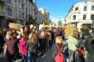 Strajk kobiet: Dziś (29.10.2020) w Łodzi protest stacjonarny!