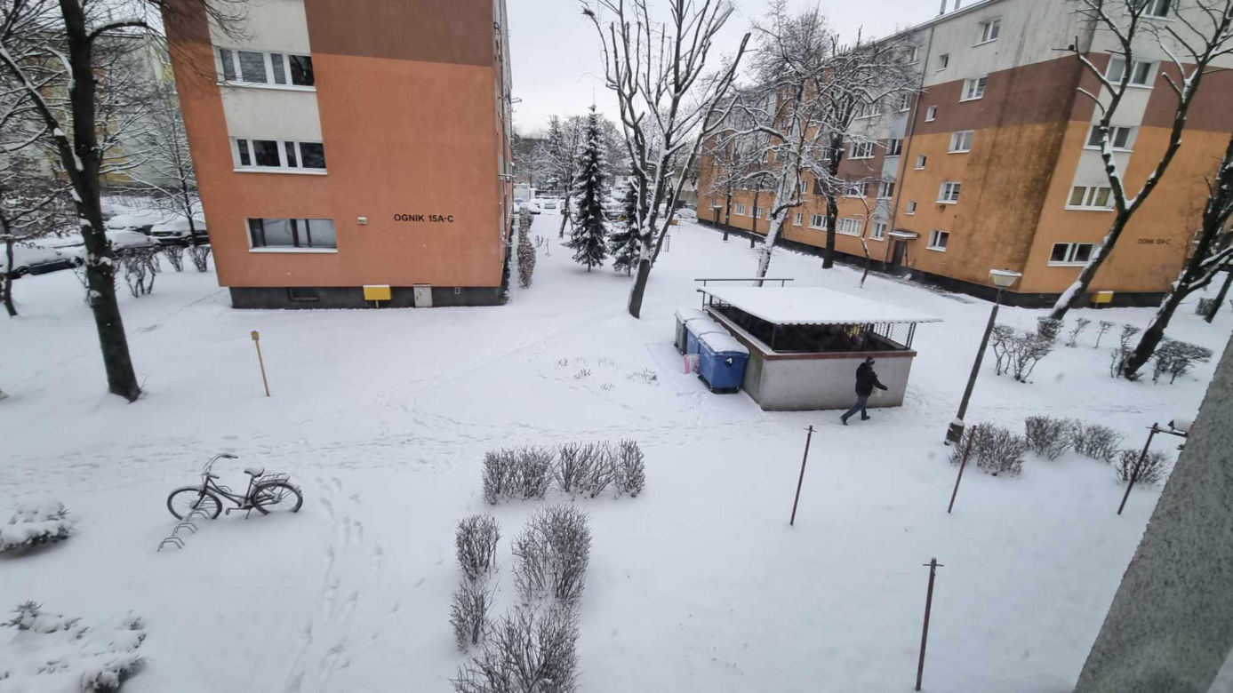 Śnieg zaskoczył mieszkańców Poznania?
