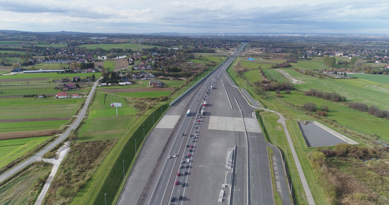Korek-gigant na autostradzie A4 w Małopolsce