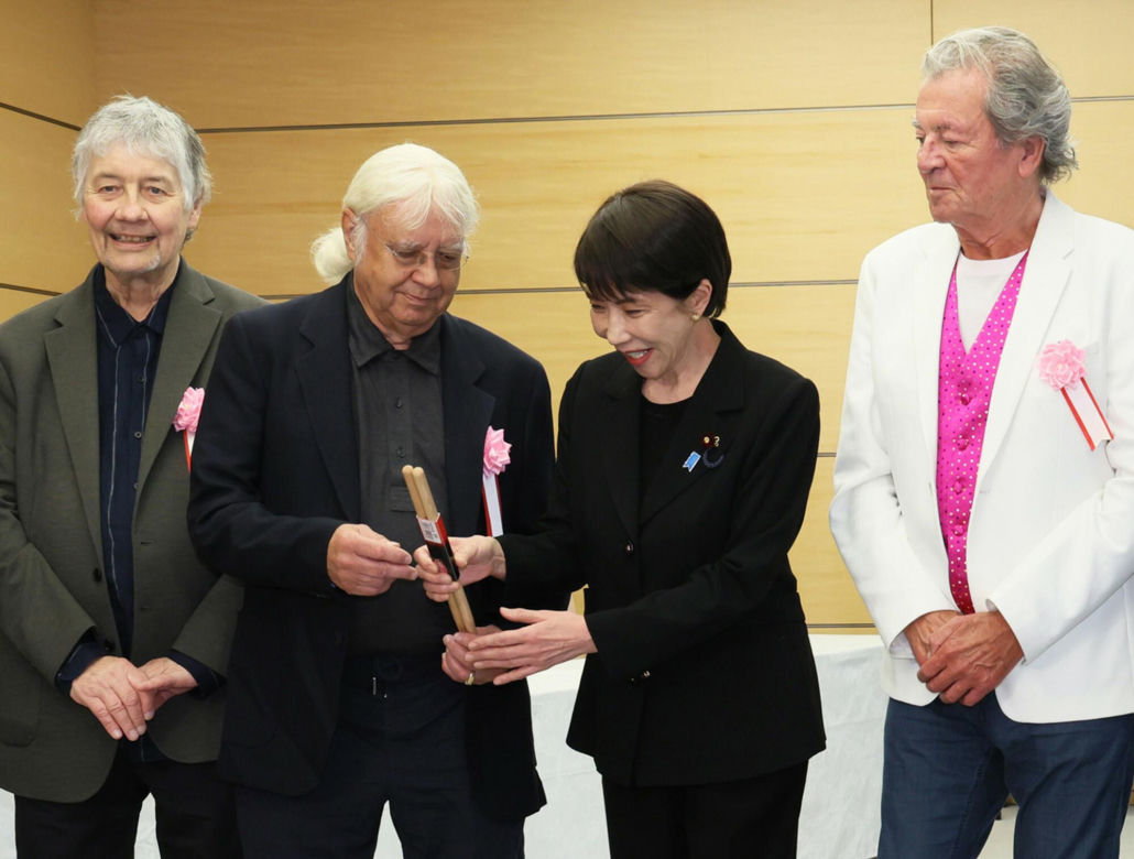 Deep Purple spotkali się z premier Japonii! “Jesteście moimi Bogami”