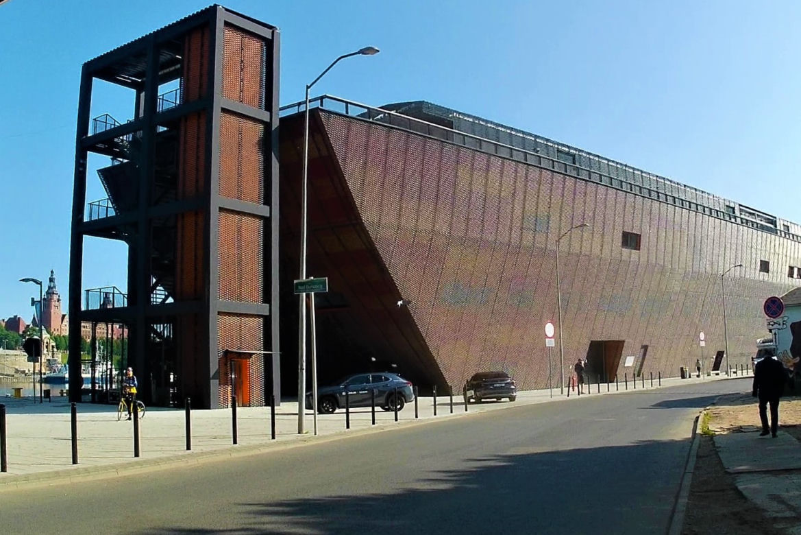 Podziwiaj panoramę Szczecina za darmo z tarasu Morskiego Centrum Nauki