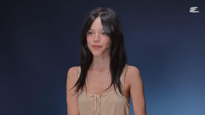 Jenna Ortega niczym Ariana Grande