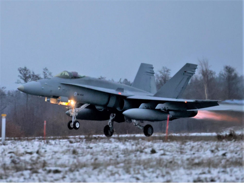 Fiński F/A-18 Hornet 