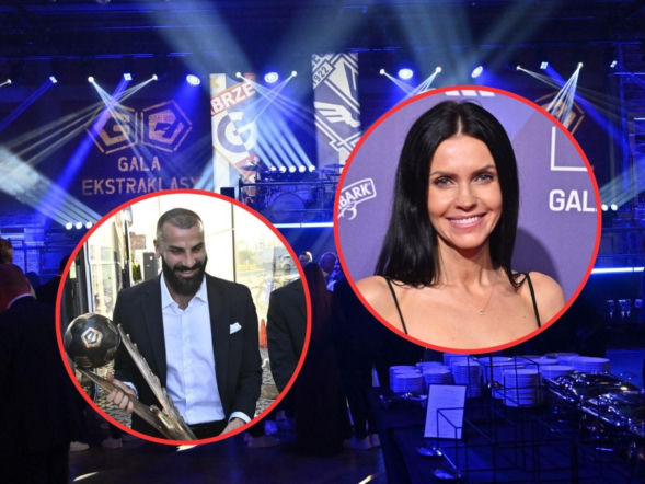 Gala Ekstraklasy. Sylwia Dekiert z głębokim dekoltem przyćmiła wszystkich! WOW