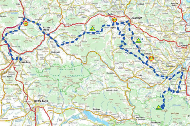 Uwaga kierowcy. Przez Sądecczyznę przejedzie wyścig kolarski. Będą utrudnienia w ruchu