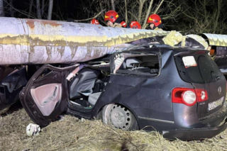 Dramat w Częstochowie. 18-latek bez prawka uciekał przed policją, jego 17-letnia pasażerka walczy o życie