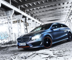 Mercedes-Benz CLA200 Shooting Brake OrangeArt