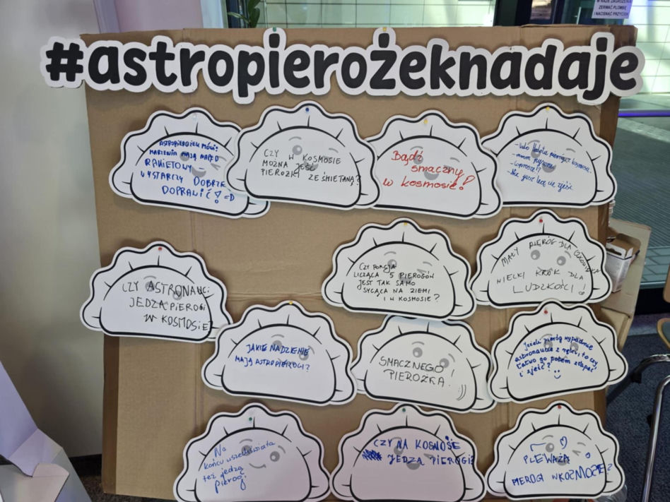 Sławosz Uznański-Wiśniewski co jadł w kosmosie?