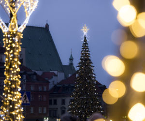 Świąteczna iluminacja Warszawy 2016/2017
