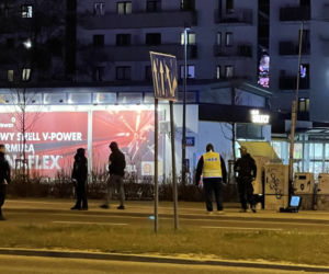 Ładunek wybuchowy na stacji benzynowej przy Wolskiej!? Zamknięto kilka ulic