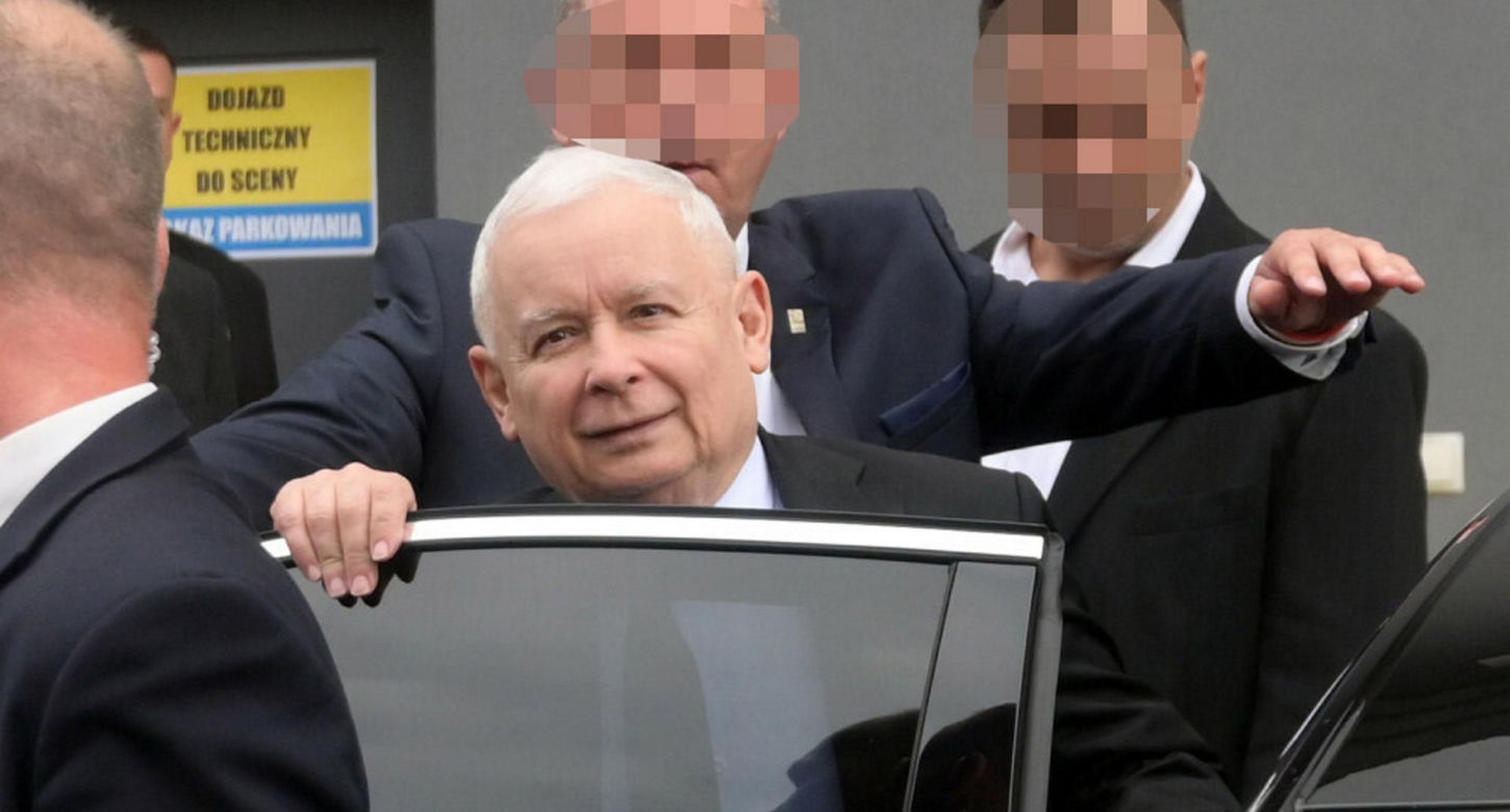 Jarosław Kaczyński z ochroną