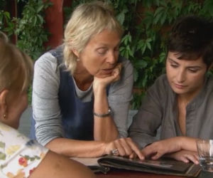 Dom nad rozlewiskiem odc. 4. Basia (Małgorzata Braunek), Małgosia (Joanna Brodzik)