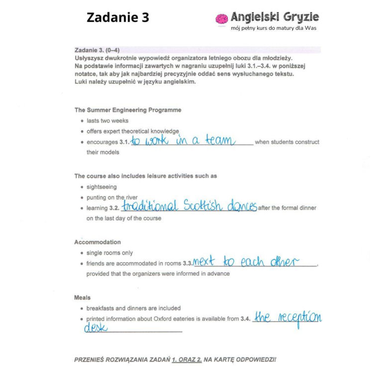 Matura 2024: angielski. Arkusze CKE i odpowiedzi. Poziom rozszerzony [Formuła 2023]