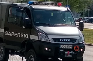 Horyniec-Zdrój. Alarm na poczcie! Znaleziono niewybuch z II wojny światowej