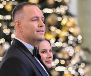 Nawroccy zadali szyku na spotkaniu z Korpusem Dyplomatycznym